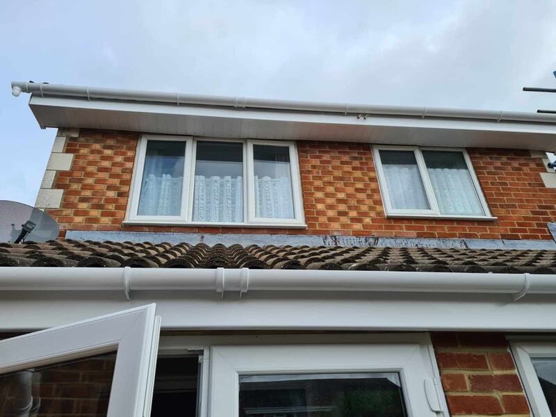 Gutter and fascia